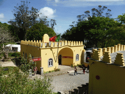 The entrance to the Jardins do Parque da Pena gardens