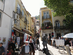 The Praça da República square and the Rua das Padarias street