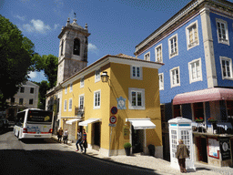 The Praça da República square with the Clock Tower and the Post Office