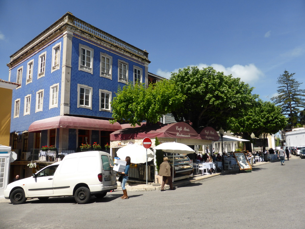 Buildings at the Praça da República square