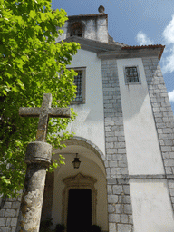 Front of the Convento dos Capuchos convent at the Rua Gil Vicente street