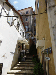 Staircase at the Rua das Padarias street