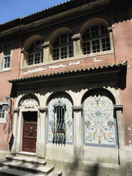 Front of a house at the Rua Marechal Saldanha street