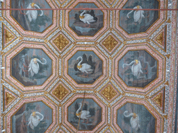 Ceiling of the Swan Hall at the Palácio Nacional de Sintra palace