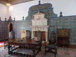 The Magpie Hall at the Palácio Nacional de Sintra palace