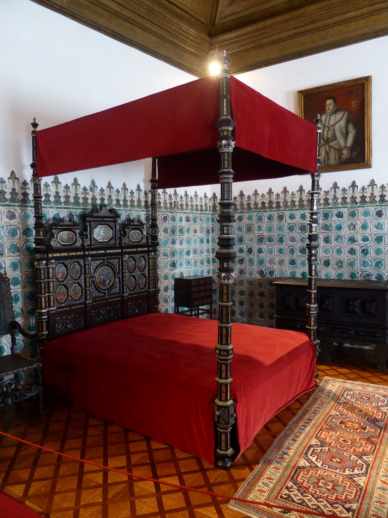 Room of King Don Sebastião I at the Palácio Nacional de Sintra palace