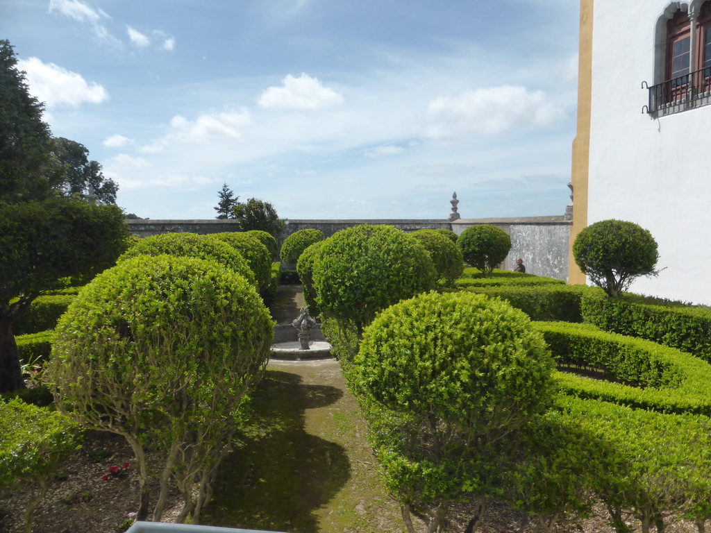 The Garden of the Princes at the Palácio Nacional de Sintra palace