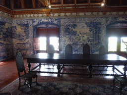 The Blazons Hall at the Palácio Nacional de Sintra palace