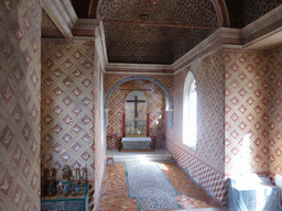 Nave, apse and altar of the Chapel at the Palácio Nacional de Sintra palace