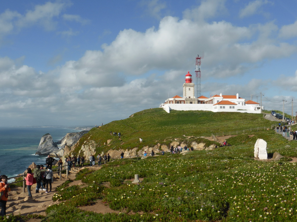 The Cabo da Roca cape and its lighthouse