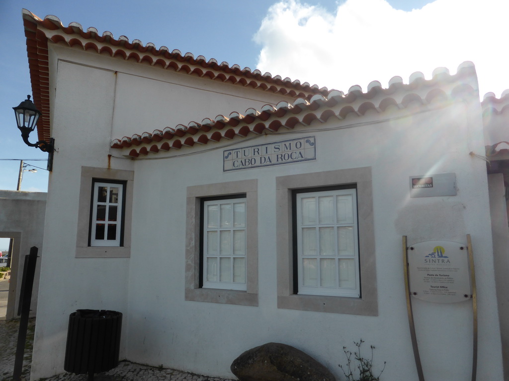 Front of the tourist office at the Cabo da Roca cape