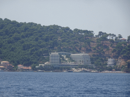 Lafodia Hotel & Resort at Lopud island, viewed from the Elaphiti Islands tour boat