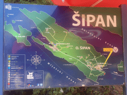 Map of Sipan island