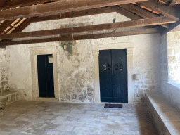 Hallway of the Crkva sv. Ðurad church at the town of Sudurad