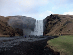 The Skógafoss waterfall