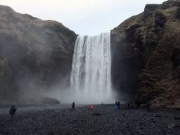 The Skógafoss waterfall