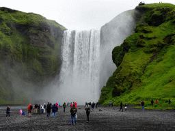 The Skógafoss waterfall