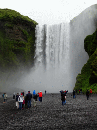 The Skógafoss waterfall