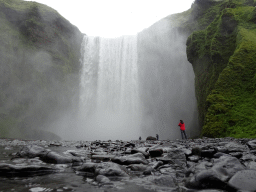 The Skógafoss waterfall