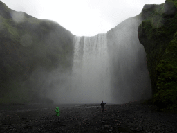 The Skógafoss waterfall