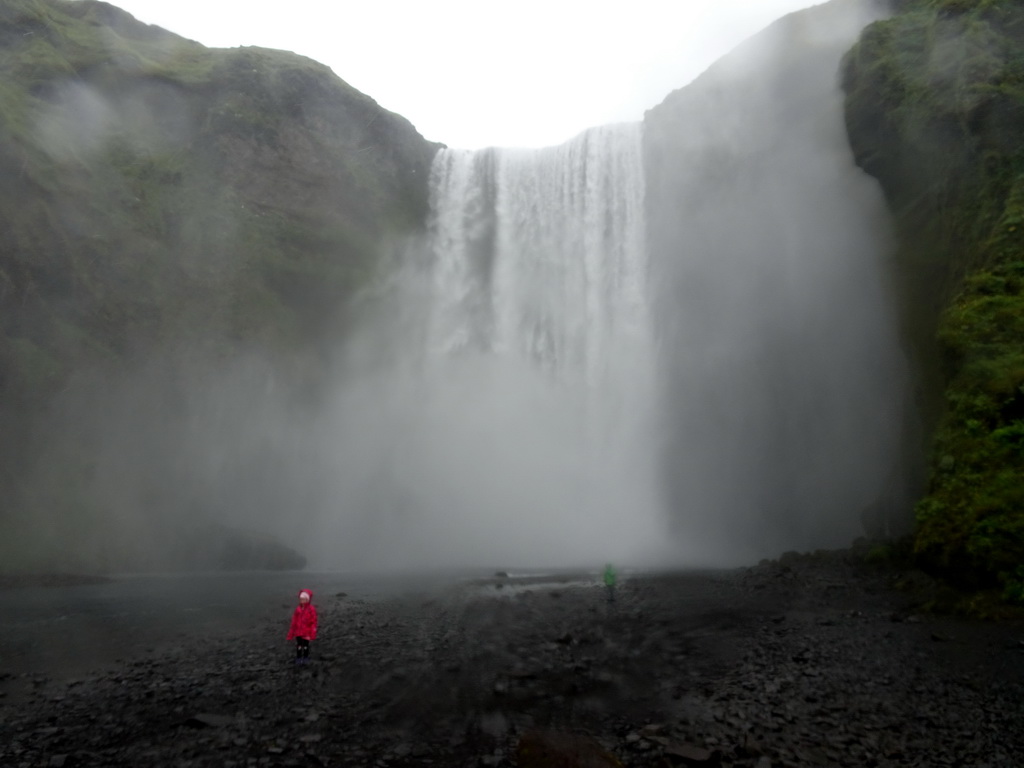 The Skógafoss waterfall