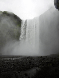 The Skógafoss waterfall