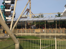 The entrance of the Looping Star rollercoaster