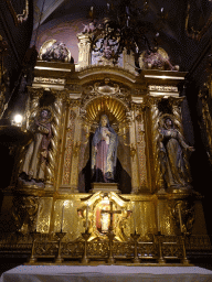 Northeastern side chapel of the Església de Sant Bartomeu church