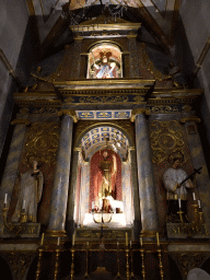 Southeastern side chapel of the Església de Sant Bartomeu church