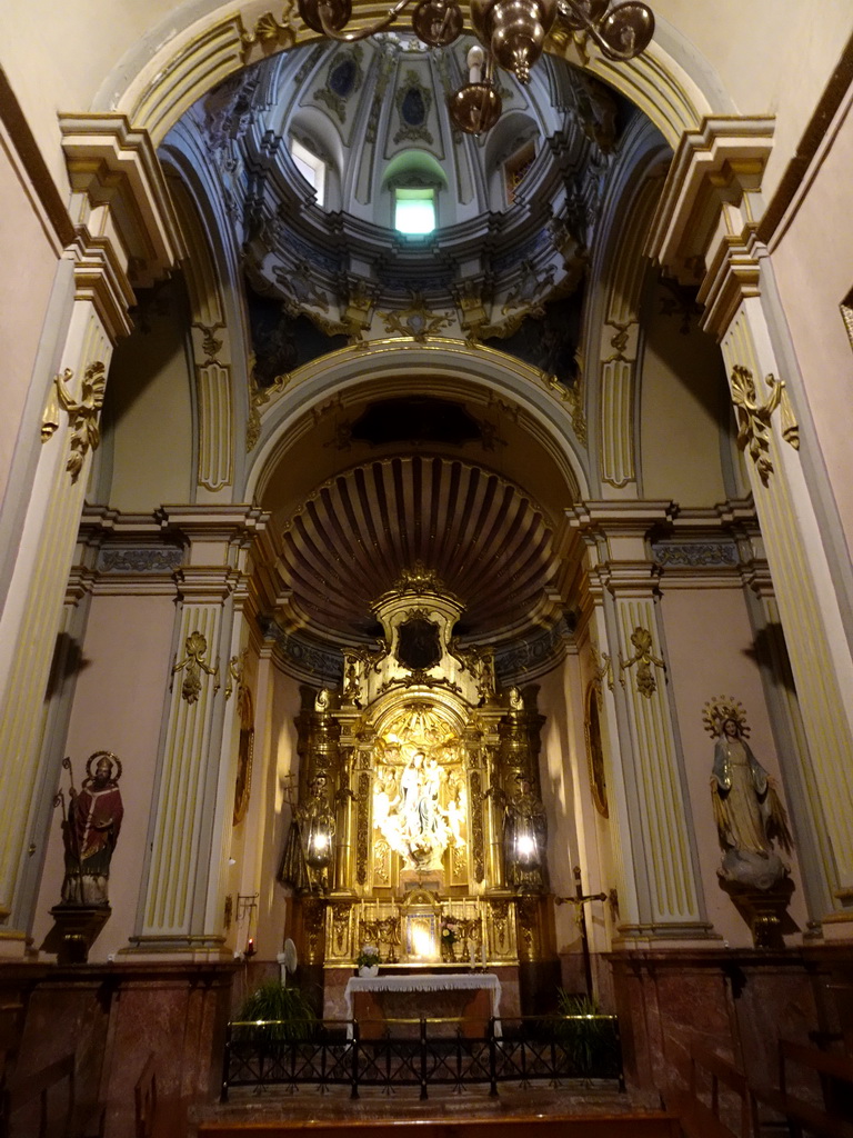 The Capella de la Mare de Déu del Roser chapel at the Església de Sant Bartomeu church