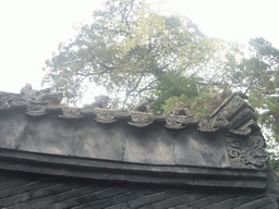 Roof with ornaments at Shaolin Monastery