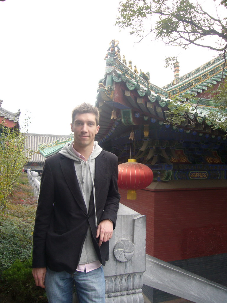 Tim at Shaolin Monastery