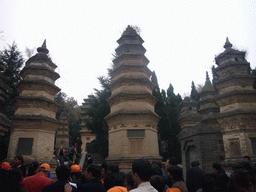 Pagodas at the Pagoda Forest at Shaolin Monastery