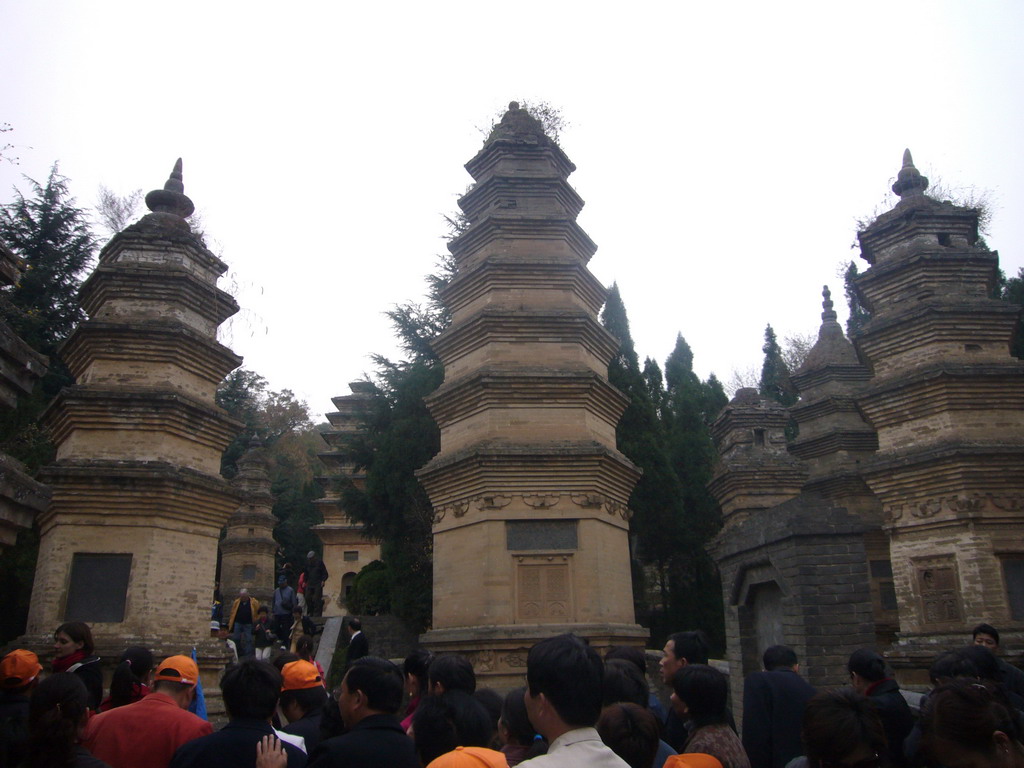 Pagodas at the Pagoda Forest at Shaolin Monastery