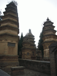 Pagodas at the Pagoda Forest at Shaolin Monastery