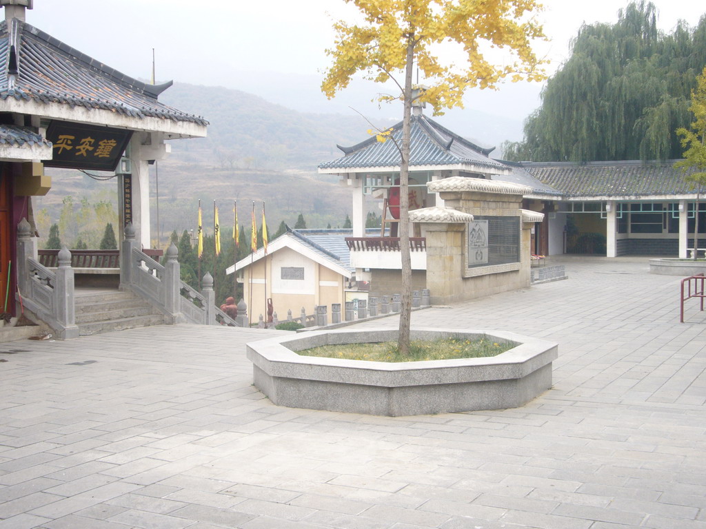 Inner Square of Kung Fu Academy near Shaolin Monastery