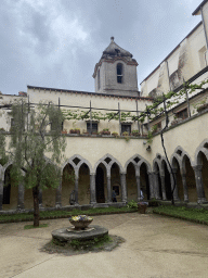 Inner square and tower of the Chiostro di San Francesco cloister