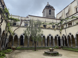 Inner square and tower of the Chiostro di San Francesco cloister