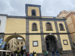 Front of the Basilica Sant`Antonino church at the Piazza Sant`Antonino square
