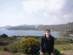 Tim at Cape Sounion