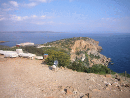 Cape Sounion and our lunch restaurant