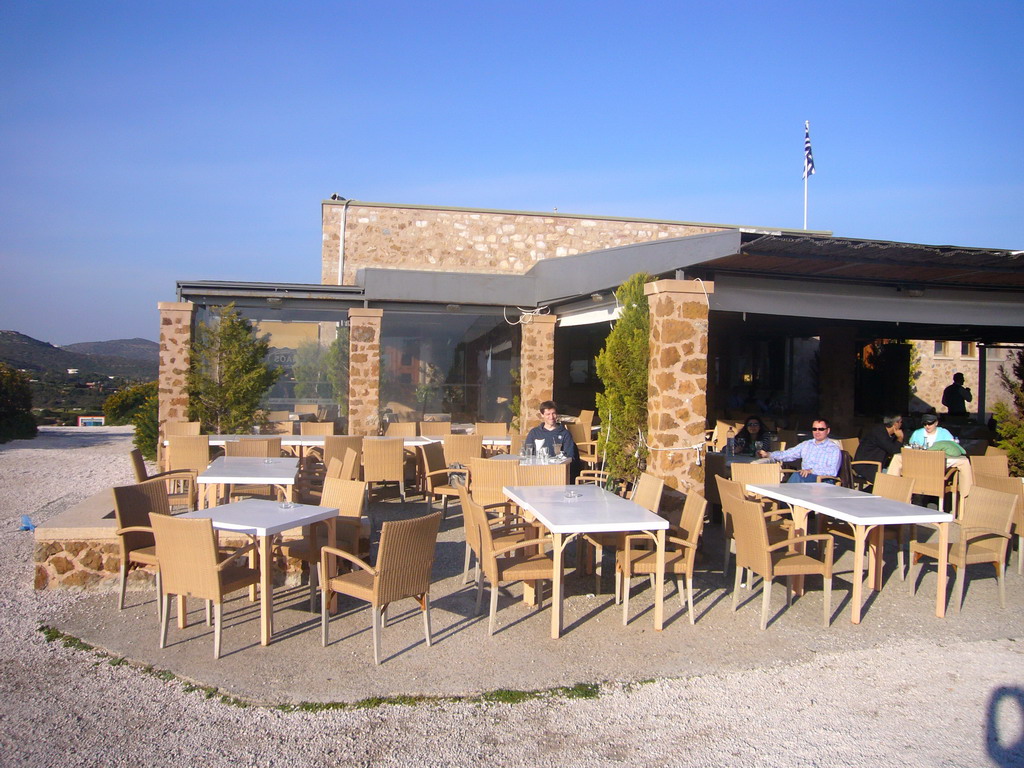 Our lunch restaurant at Cape Sounion