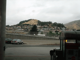 View from train to Stanford