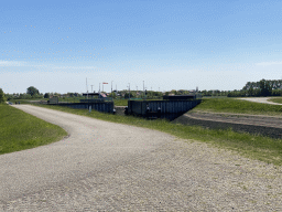 Sluice near the Steiger Stavenisse pier, viewed from the Veerweg road