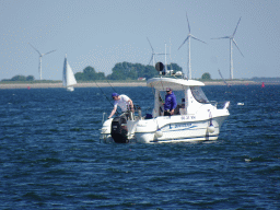 The Oosterschelde river, viewed from the beach near the Steiger Stavenisse pier