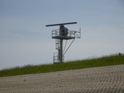 Tower near the Dijkweg road, viewed from the beach