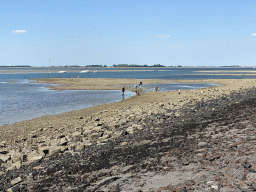 The beach near the Dijkweg road