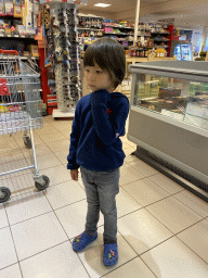 Max at the MCD Stavenisse supermarket