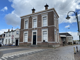 Front of the Watersnoodhuis Stavenisse museum at the Voorstraat street