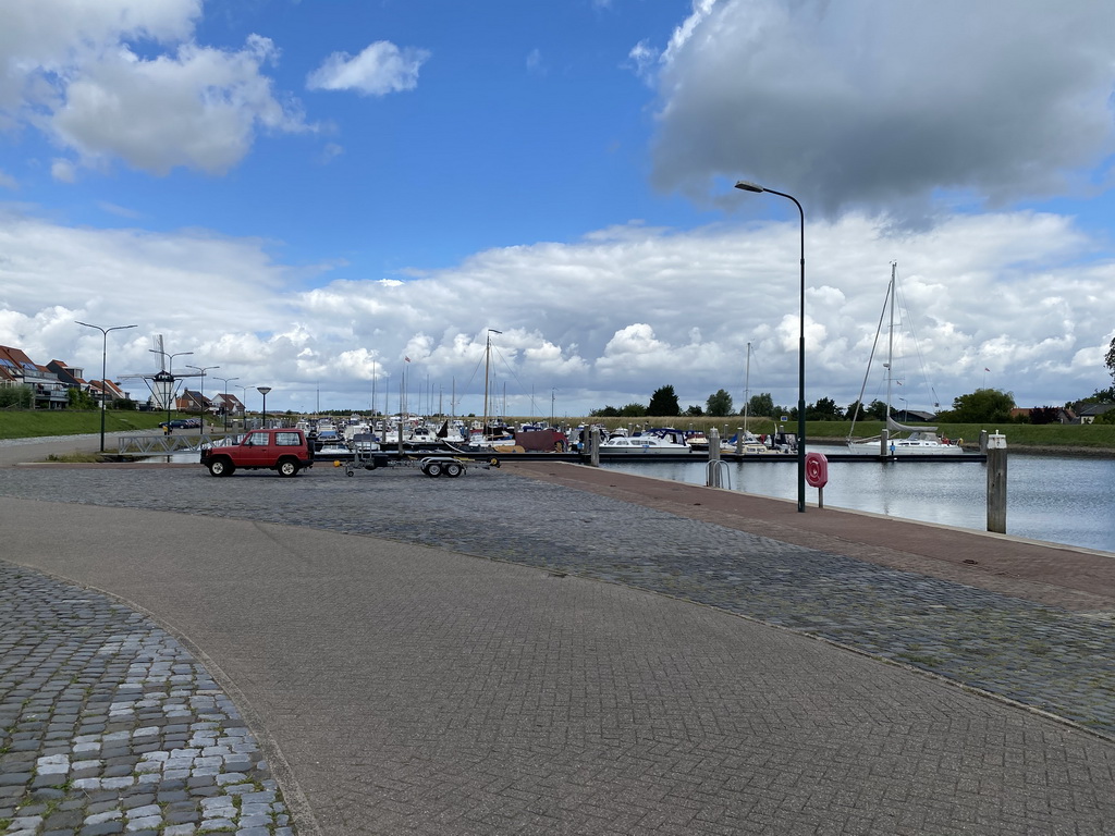 Southwest side of the Stavenisse Harbour